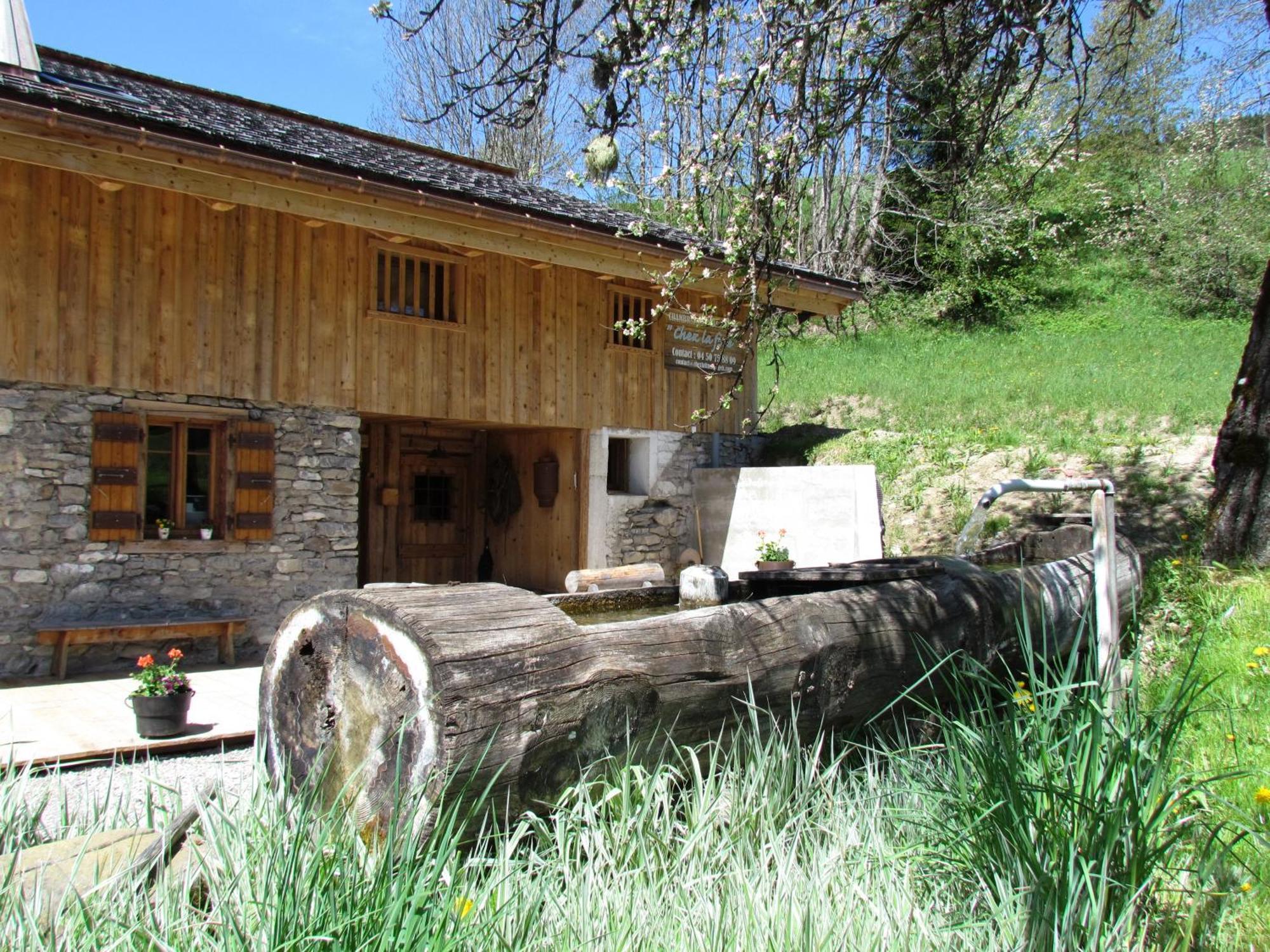 Chez La Fine Bed and Breakfast Les Gets Buitenkant foto